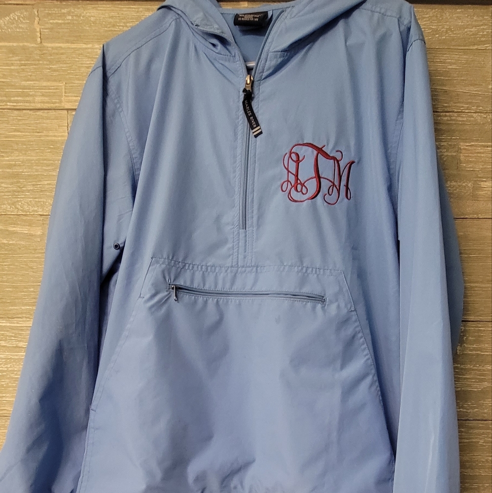Pullover rain coat